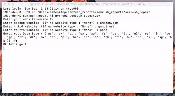 Automatisez l’export des rapports Semrush avec Python sans passer par l’API